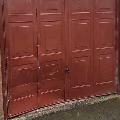 Damaged Garage door Crewe